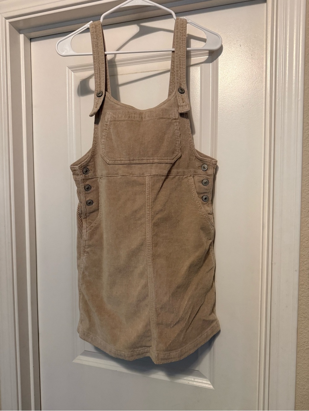 American Eagle Outfitters Corduroy Dress in Tan